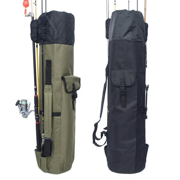 Oxford Large Capacity Waterproof Fishing Bag Fishing Lure Bag  Multifunctional Portable Shoulder Bag