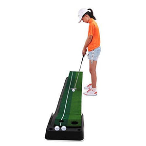 Indoor Golf Putting Green - Includes Golf Line Marker & Golf Balls - The Golfing Eagles