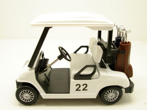 Pull Back Action Golf Cart 2 Set - Fun Toy Golf Carts for Kids