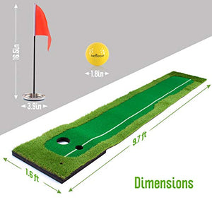 Home Indoor Putting Greens - 10 Foot Putting Greens for Basement