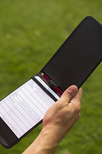 Golf Leather Scorecard Holder - Golf Scorebook Holders