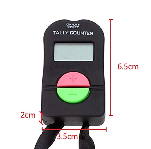 Digital Hand Tally Golf Counter - Golf Score Counter Pack of 2