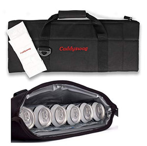 Golf Bag Cooler With Reusable Gel Pack - Golf Gift for Men