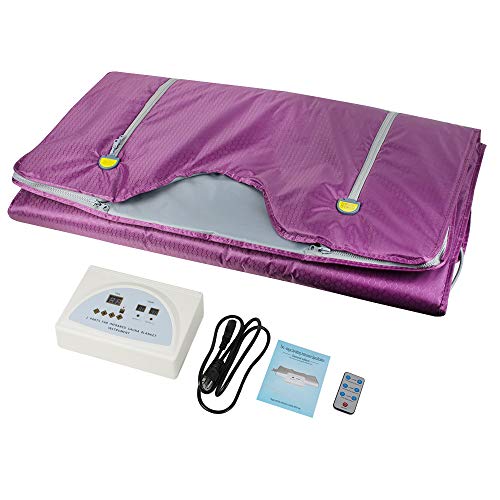 Deluxe Infrared Sauna Blanket - Purple Sauna Slimming Blanket