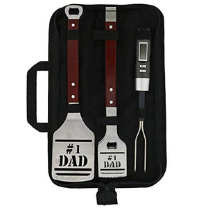 BBQ Grill Tools Set Gift for Dad - Fathers Day Grilling Gift Set ($49.99)