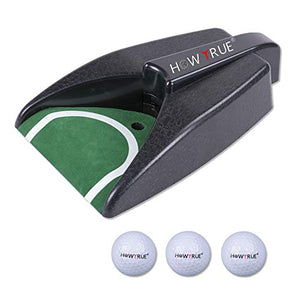 Golf Putting Cup with Golf Ball Return - Includes 3 Practice Golf Balls