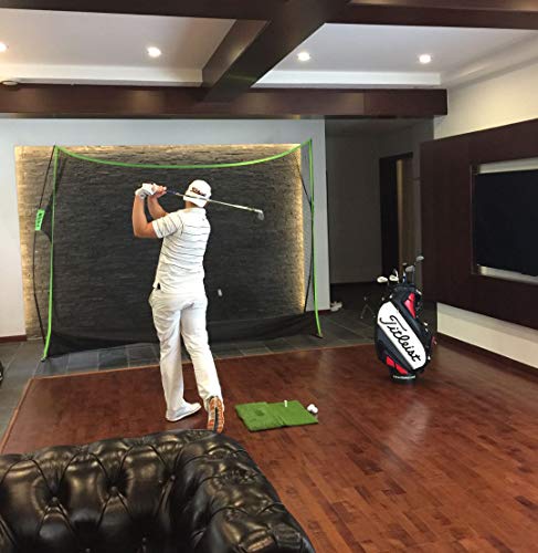Golf Net Bundle 10 x 7ft - Bigger More Sturdy Golf Practice Net - The Golfing Eagles