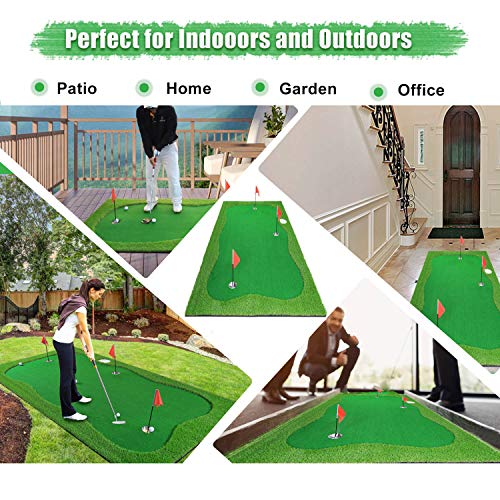 Premium Putting Green for Home - Backyard Golf Putting Mats