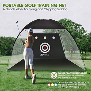 Golf Practice Nets for Backyard Driving - Large 10x7 Golf Hitting Nets