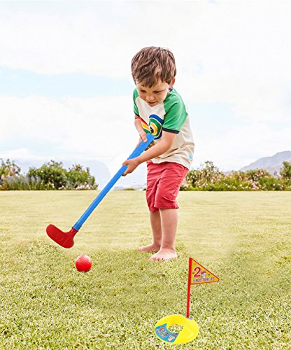 Plastic Golf Clubs - Golf Toys Sets for Toddlers Kids