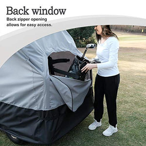 Weatherproof 2/4 Passengers Golf Cart Cover - Golf Carts Accessories