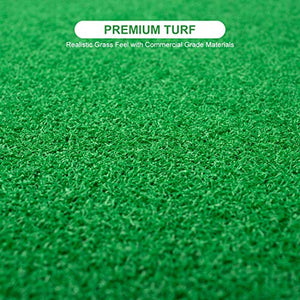 3x5 Foot Golf Hitting Mats with Rubber Tees - Large Golf Practice Mat