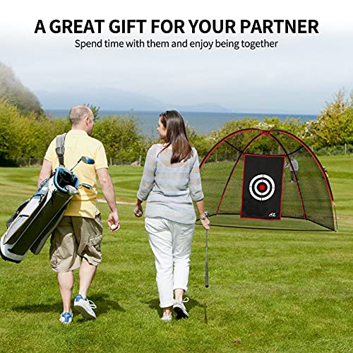 Golf Practice Net SALE - Extra Large 10x7 Foot Golf Hitting Net