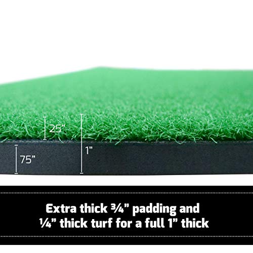 3' x 5' Premium Quality Golf Practice Hitting Mat with Large Ball Tray (Training Set)