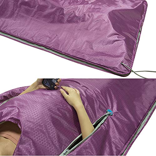 Deluxe Infrared Sauna Blanket - Purple Sauna Slimming Blanket