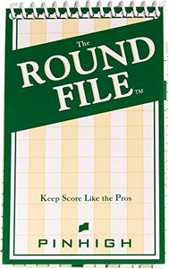 Golf Round Scoring Sheets - Golf Booklet to Track Score and Key Stats
