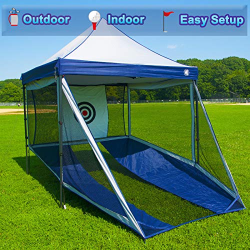 Golf-Hitting-Nets Full Size Gazebo - Indoor and Outdoor Golfing Practice