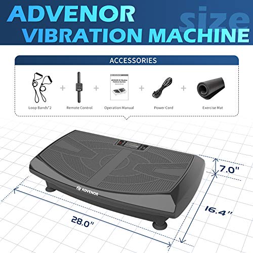 4D Vibration Plate Exercise Machine - Golf Fitness Workout