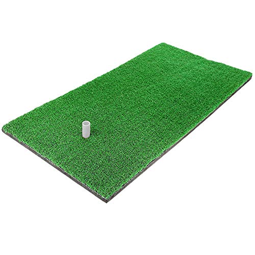 12"x24" Golf Mat, Practice Hitting Mat with Rubber Tee - $24.99 Sale