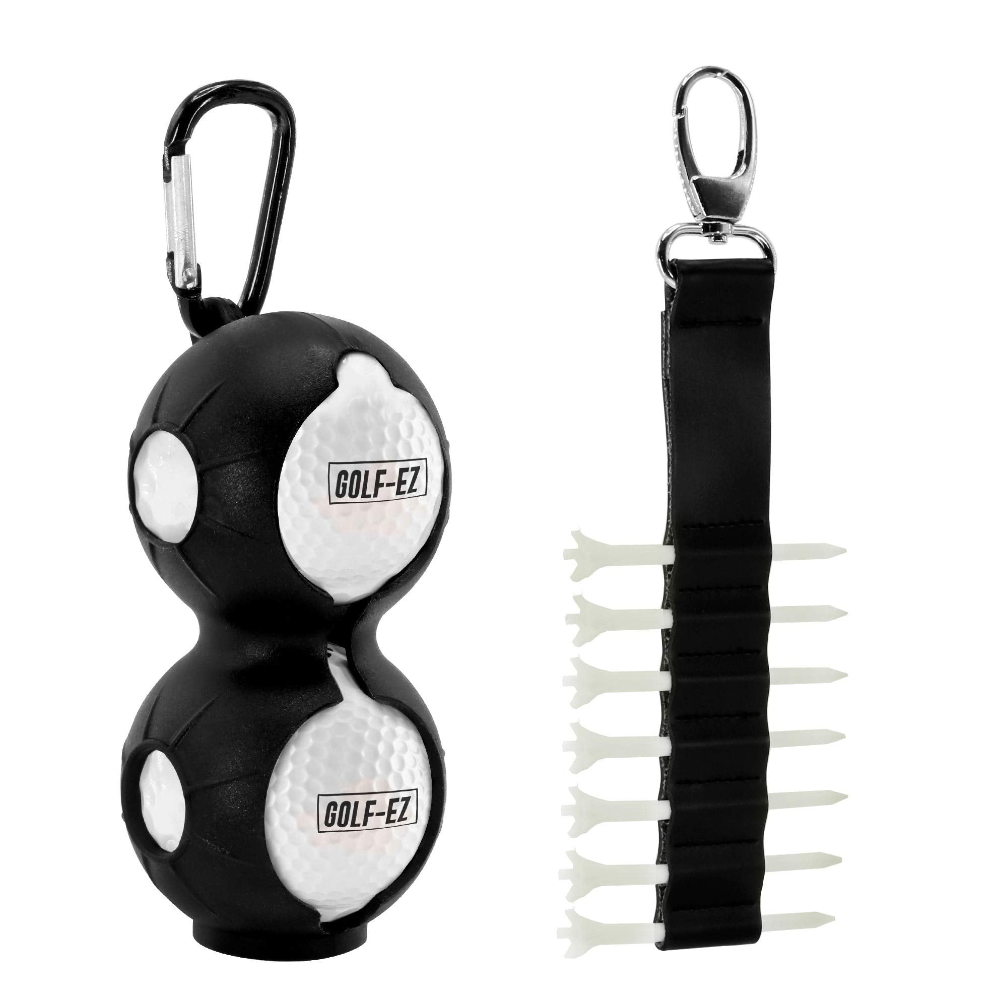Golf Ball Holder & Tee Holder Kit (2pcs) | Golf Cart Accessories