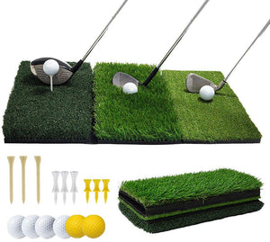 Golf Tri Turf Mat Set - 25x16 3 Turf Golf Mat
