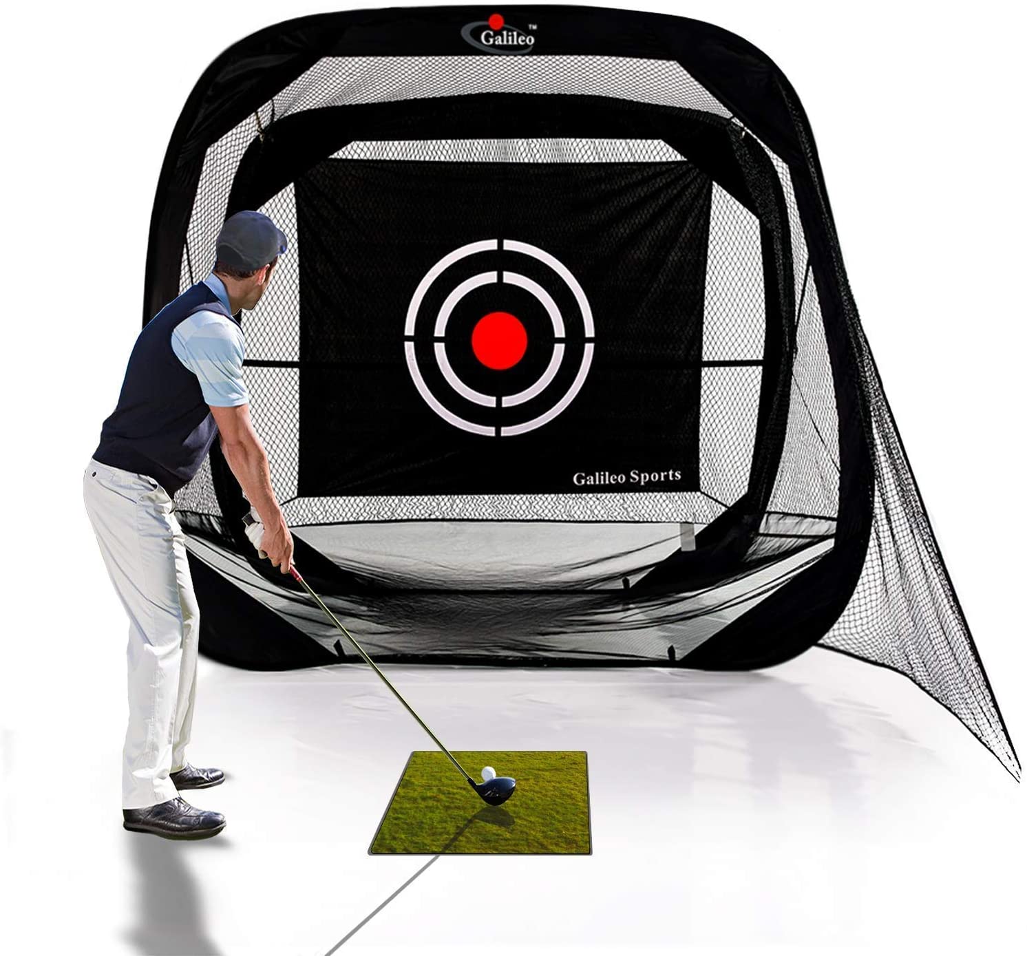 Golf Hitting Net - Pop Up Portable Travel Golf Net