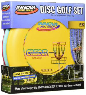Disc Golf Set – Driver, Mid-Range & Putter - Christmas Golf Gifts
