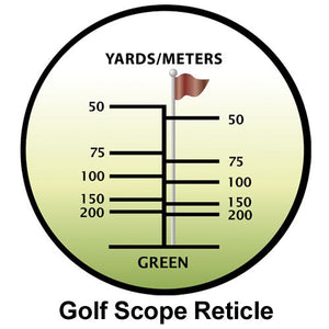 Waterproof Golf Scope 8x22 - Small Golf Rangefinders