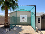 10 Foot Steel Golf Cage - Home Driving Range - Golf Cage Set