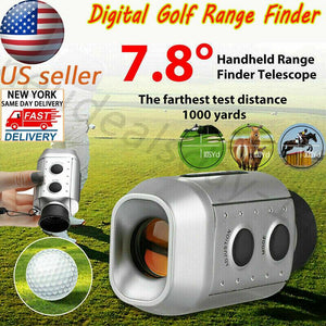 Golf Rangefinder Digital 7x Laser Distance of 1000 Yards - The Golfing Eagles