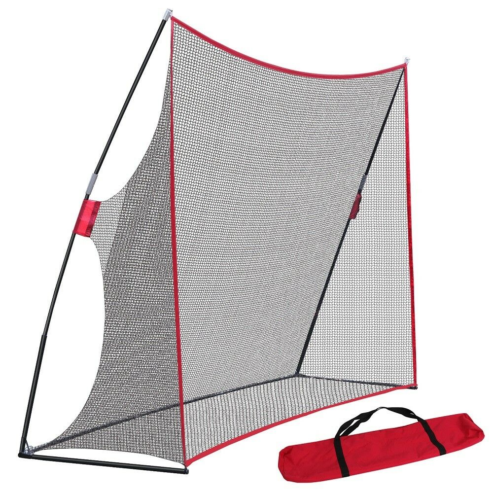 Portable Golf Net 10 X 7 Practice Golf Large Hitting Net (10 Feet Nets) - The Golfing Eagles