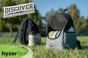Disc Golf Backpack - Disc Golf Bag Holds 15+ discs - The Golfing Eagles