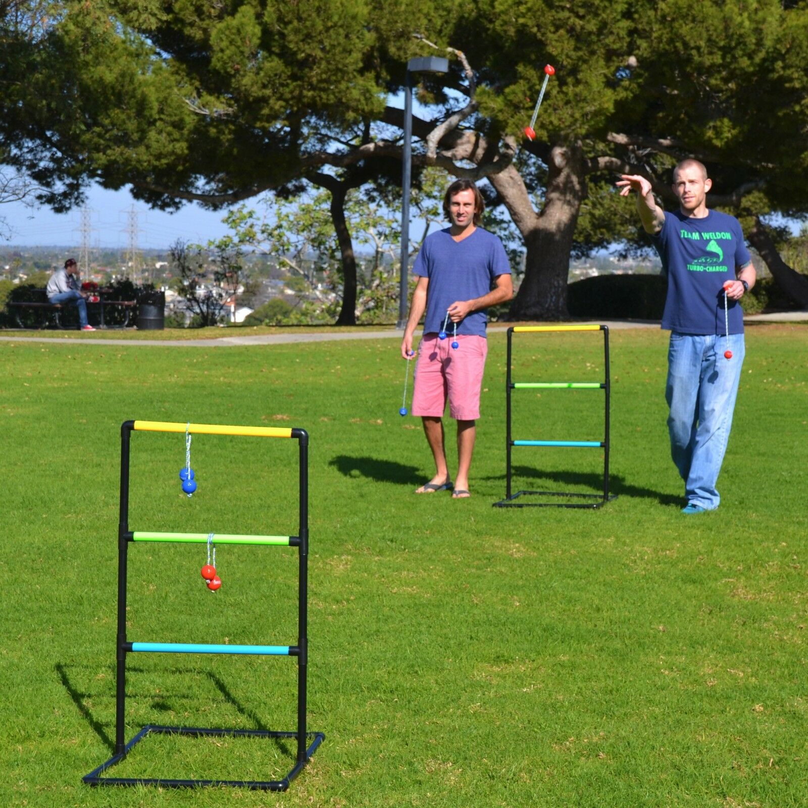 Hillbilly Toss Yard Golf Game Set - Backyard Golf Games - The Golfing Eagles