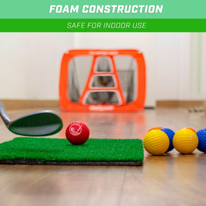 Golf Foam Practice Balls - 16 Pack | Indoor Outdoor Use - The Golfing Eagles
